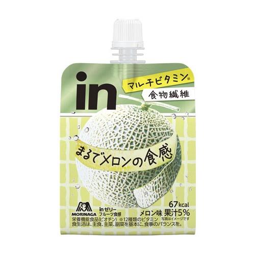 森永製菓　inゼリー　フルーツ食感　メロン　150G