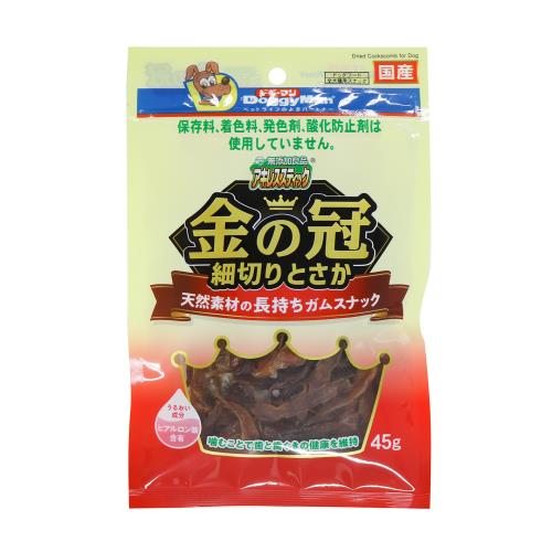 ドギーマン　アキレススティック　金の冠細切りとさか　45g