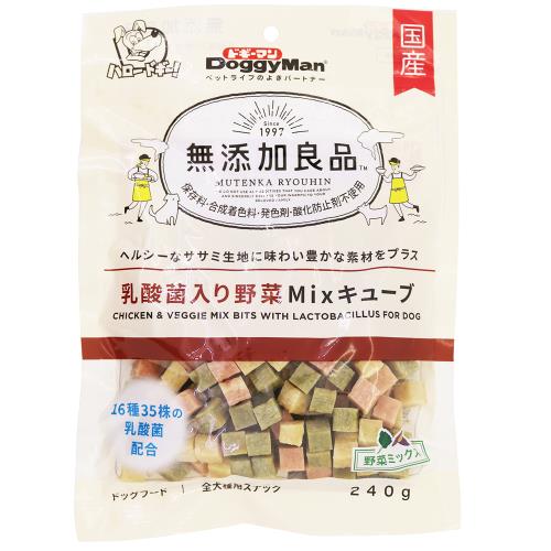 ドギーマン　乳酸菌入り野菜Mixキューブ　240g