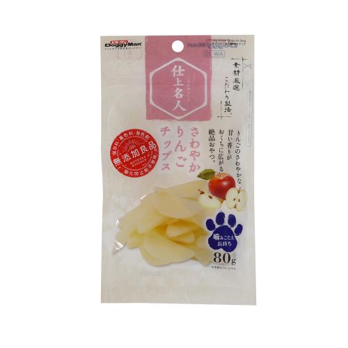 ドギーマン　仕上名人　りんごチップス　80g