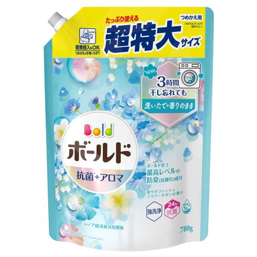 P&G　ボールドジェルフラワーサボン替超特大　780G