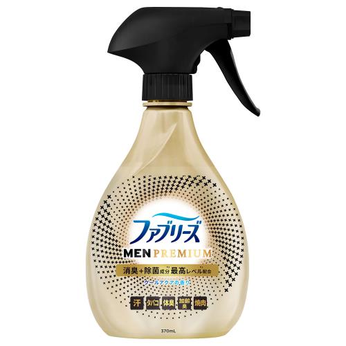 P&G　ファブリーズ　W除菌+消臭　MEN　PREMIUM　クールアクアの香り　本体　370ML