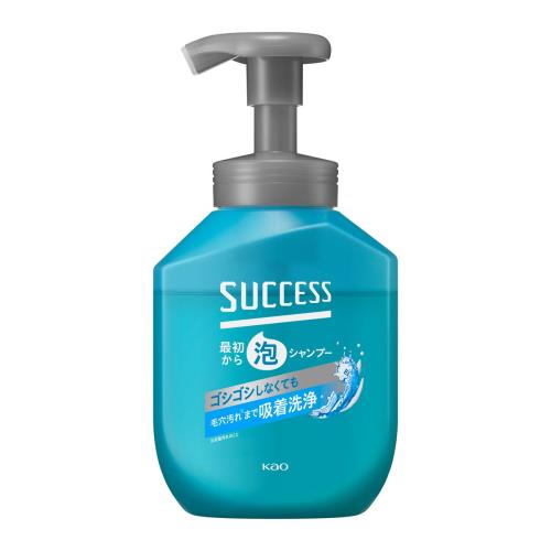 花王　サクセス　最初から泡シャンプー　本体　400ml