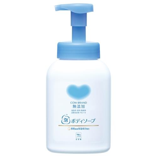 牛乳石鹸　カウブランド　無添加泡ボデイソープ　ポンプ　500ML