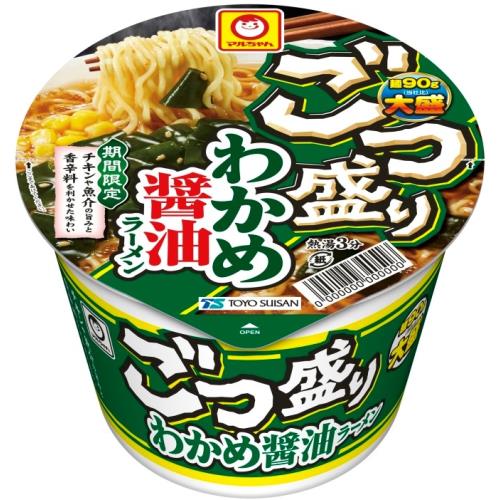 東洋水産　マルちゃん　ごつ盛りわかめ醤油ラーメン　103g×12個セット