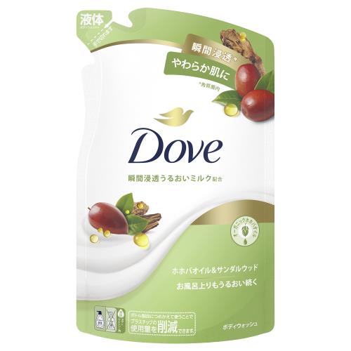 ユニリーバ　ダヴボディウォッシュ　ホホバオイル&サンダルウッド　詰替　330G