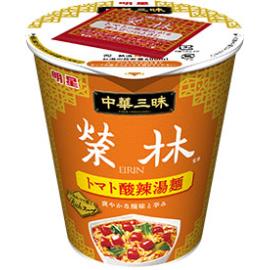 明星　中華三昧タテ型ビッグ　榮林　トマト酸辣湯麺　98g×12個セット