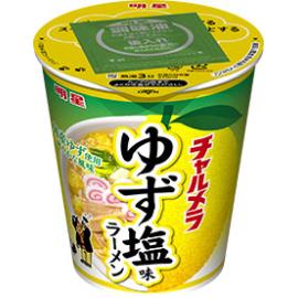明星　チャルメラカップ　ゆず塩味ラーメン　67g×12個セット