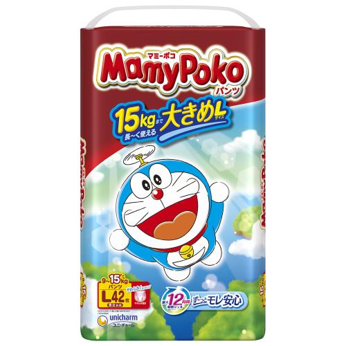 ユニチャーム　マミーポコパンツ　Lサイズ　ドラえもん　42枚×4個セット