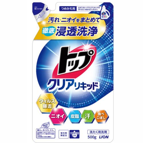 トップ　クリアリキッド　洗剤　液体　12袋　ポイント消化