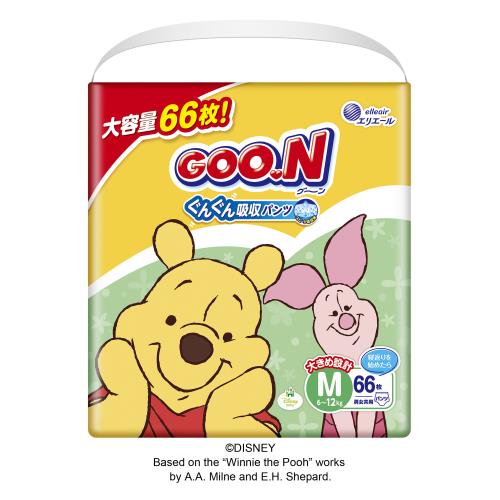 大王製紙　グ〜ンぐんぐん吸収パンツ　Mサイズ　66枚×3個セット