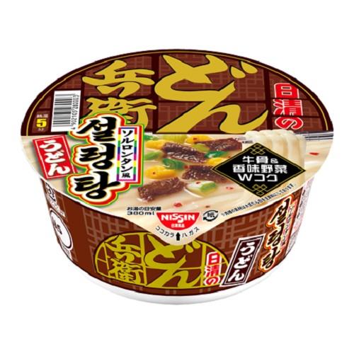 日清食品　日清のどん兵衛　ソルロンタン風うどん　　80g×12個セット