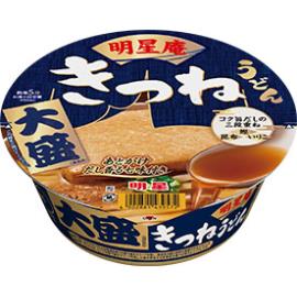 明星　明星庵きつねうどん大盛　105g×12個セット
