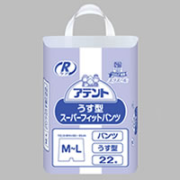 ▲【在庫限り】業務用　アテント　Rケア　うす型スーパーフィットパンツ　M〜Lサイズ　22枚　2個