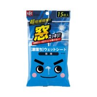 レック　激落ち　ウェットシート　窓用　15枚入【1月7日までの期間特売】