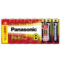 パナソニック アルカリ乾電池単3形8本パック LR6XJ/8SW
