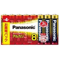 パナソニック アルカリ単4×8本入 アルカリ乾電池 [LR03XJ8SW]