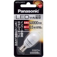 パナソニック LED電球 小丸電球 0.5W(電球色) [LDT1LHE12]