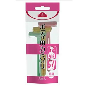 トップバリュ ボディ用カミソリ 3本入り