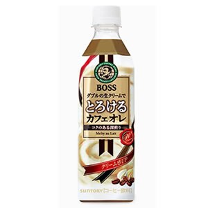 ボス とろけるカフェオレ　500ml　24個セット
