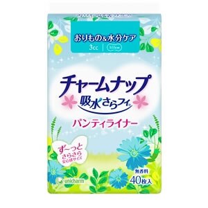 チャームナップ パンティライナー　無香料　40枚【11月5日までの期間特売】