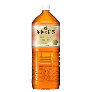 キリン　午後の紅茶　おいしい無糖　2L×6本セット