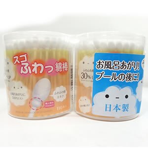 スゴふわっ綿棒　110本 2個パック