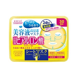 クリアターン エッセンスマスク (ヒアルロン酸)　30回分【11月5日までの期間特売】