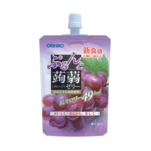 ぷるんと蒟蒻ゼリースタンディング グレープ 130g