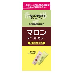 マロン マインドカラー N 自然な黒褐色 70g 70g ウエルシアドットコム