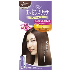パオン エッセンスリッチ クリームタイプ 4(やや明るい栗色) 40g+40g
