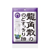 龍角散ののどすっきり飴 カシス ブルーベリー 75g ウエルシアドットコム