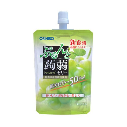 ぷるんと蒟蒻ゼリースタンディング マスカット 130g