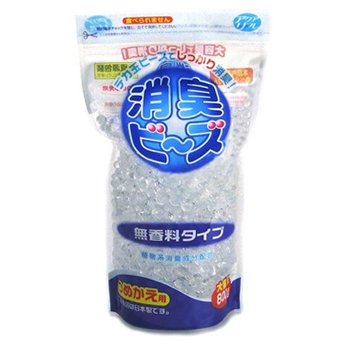 アクアリフレ 消臭ビーズ 無香料(替え)　800g