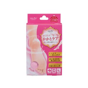 レッグオン かかとケア ショートPK1足分(2枚入)