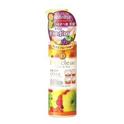 DETクリア ブライト&ピール ピーリングジェリー ミックスフルーツ 180mL
