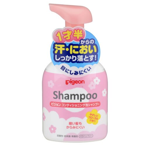 1才半からのコンディショニング泡シャンプー やさしいフローラルの香り 350ml
