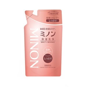 ミノン全身シャンプー しっとり 詰め替え 380ml