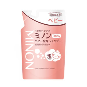 ミノンベビー全身シャンプー つめかえ用 300ml