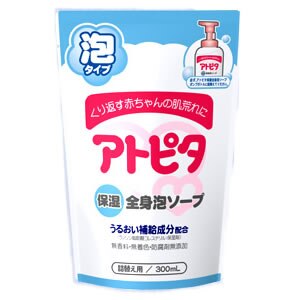 アトピタ 保湿全身泡ソープ つめかえ 300mL