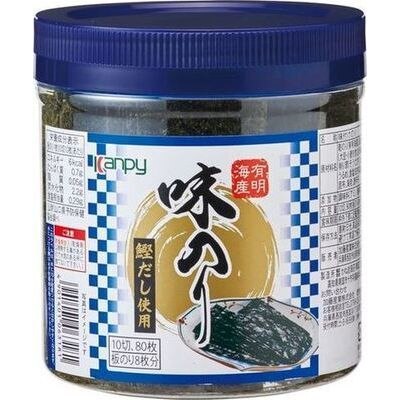 【セット販売】加藤産業　有明海産卓上味のり　80枚X12個セット