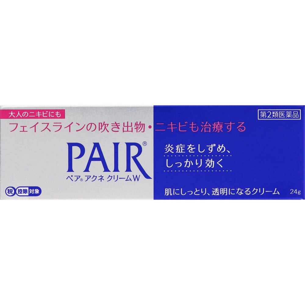 ◆ペアアクネクリームW　24g [第2類医薬品]【セルフメディケーション税制対象商品】【ボーナスTポイント70ポイント】