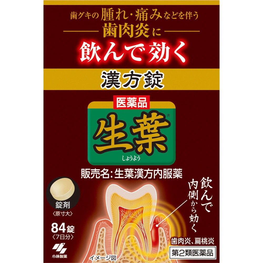 生葉漢方内服薬 84錠 [第2類医薬品]