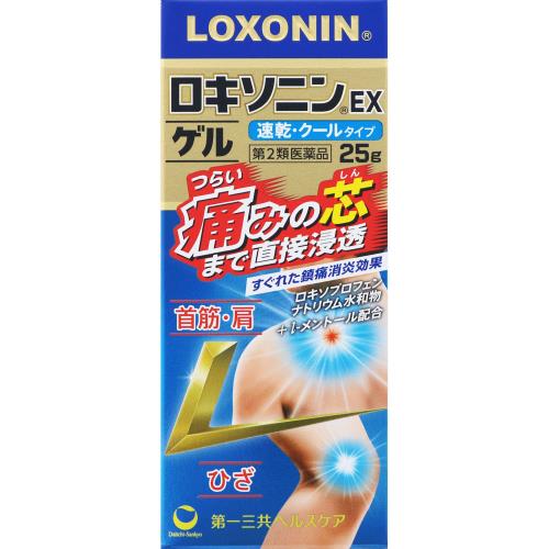 ◆【第2類医薬品】ロキソニンEXゲル　25g【セルフメディケーション税制対象商品】