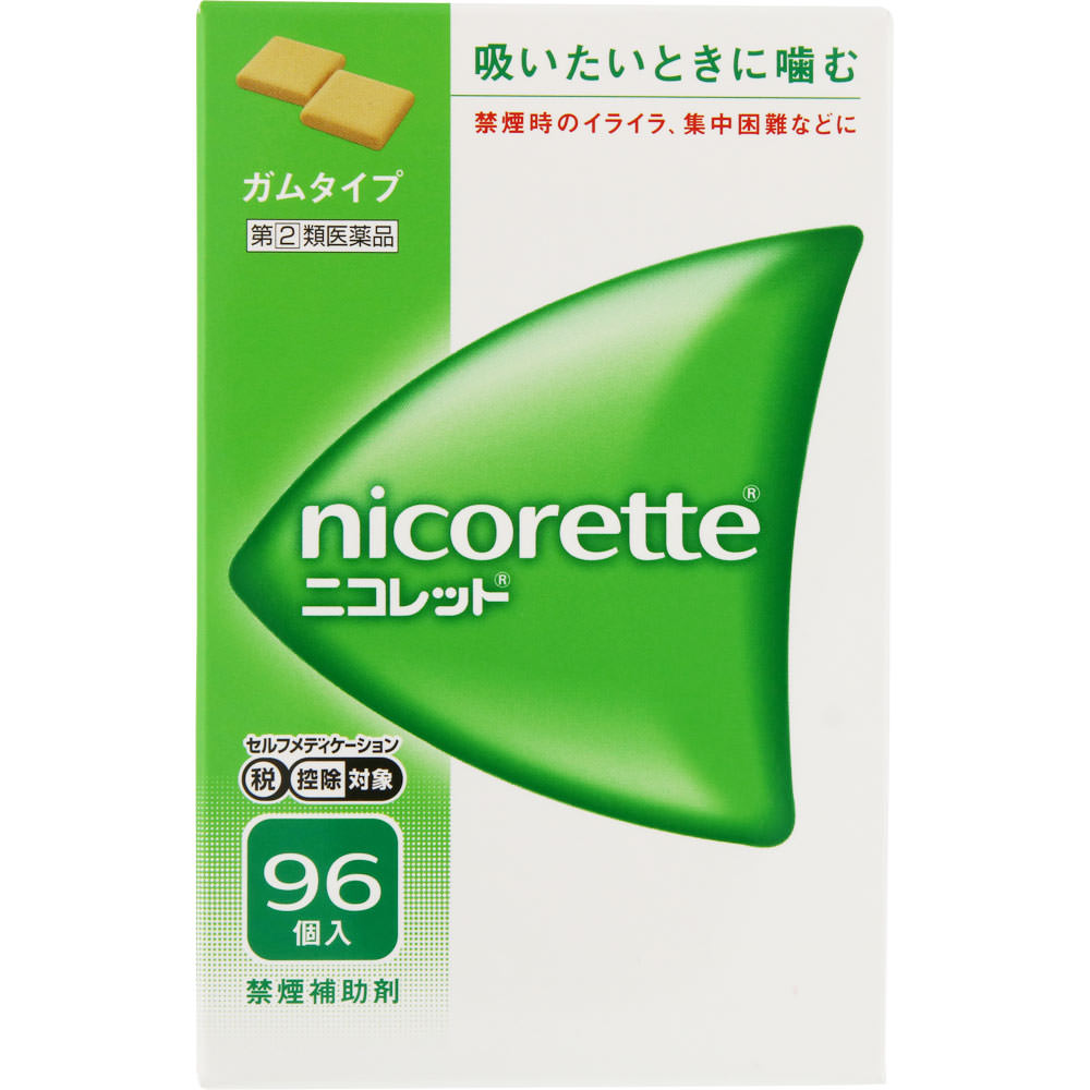 ◇【指定第2類医薬品】ニコレット 96個【セルフメディケーション税制対象商品】 | ウエルシアドットコム