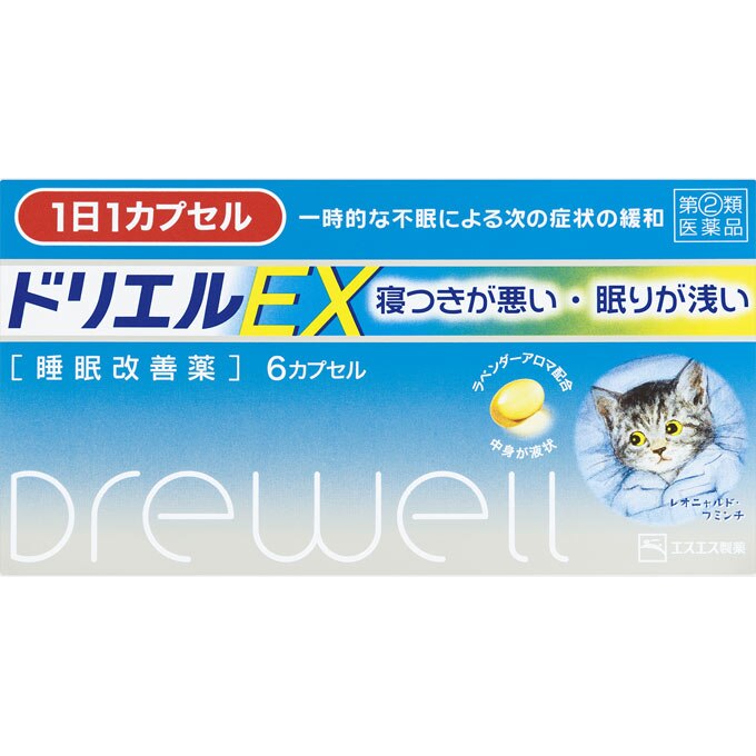 ドリエルEX　6カプセル [指定第2類医薬品]