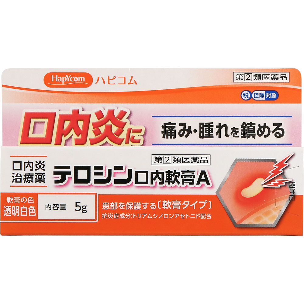 ◆【指定第2類医薬品】テロシン口内軟膏A　5g 【セルフメディケーション税制対象商品】