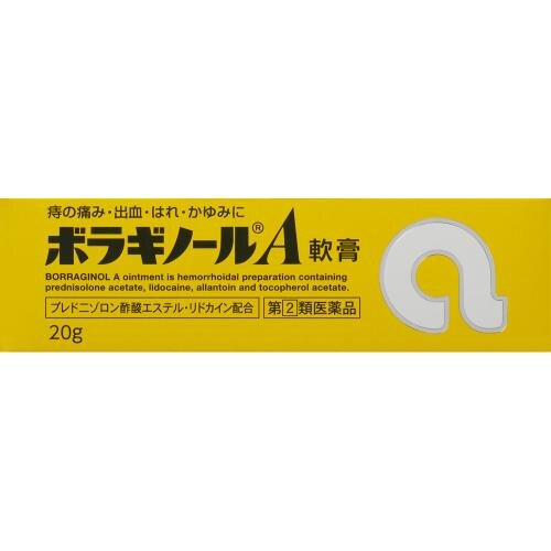 【指定第2類医薬品】ボラギノールA軟膏　20g