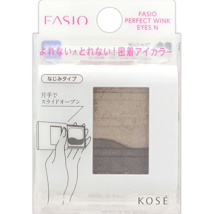 コーセー ファシオ パーフェクトウィンク アイズ (なじみタイプ) アッシュブラウン 1.7G