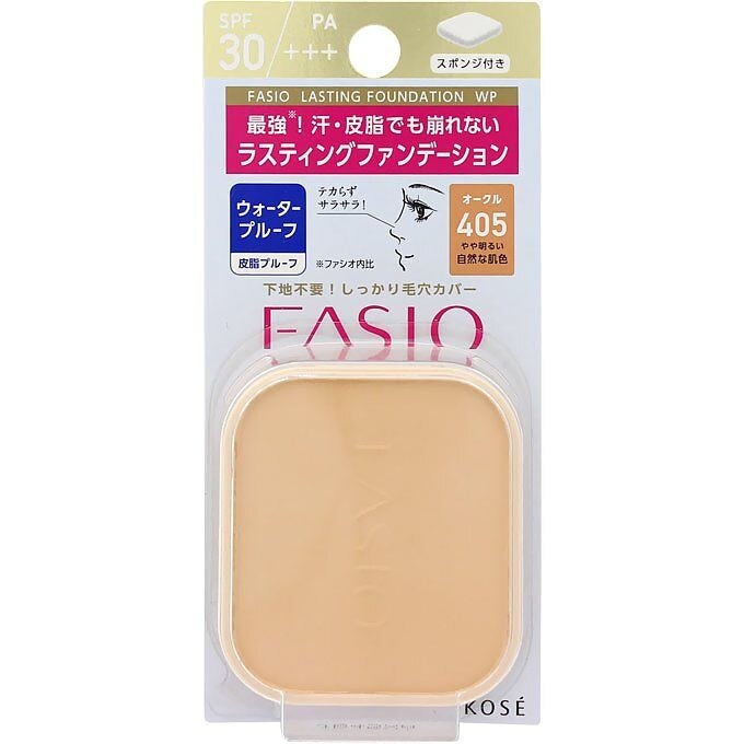 コーセー ファシオ ラスティング ファンデーション WP オークル405 10G